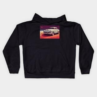 57 Chevy hot wheel Kids Hoodie